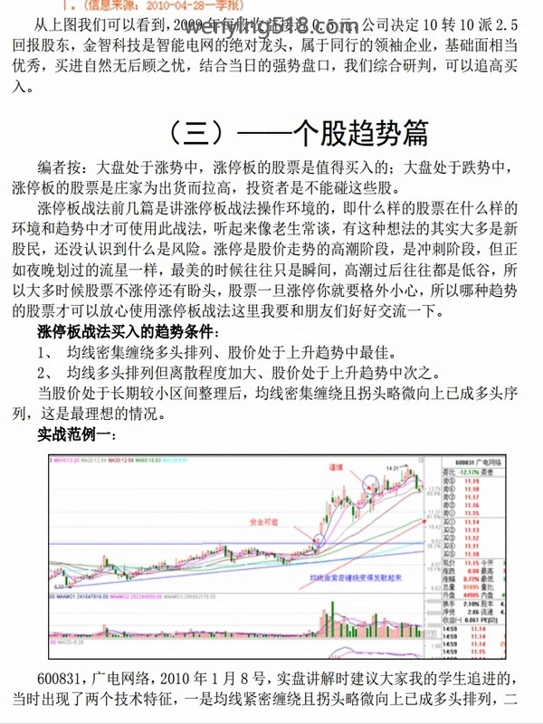 涨停板战法研究-沧桑战神 PDF 97页